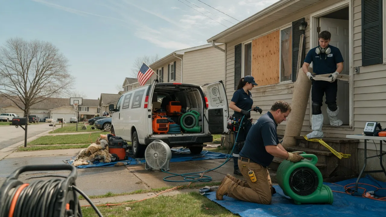 Water Damage Restoration in Clayton, DE near me